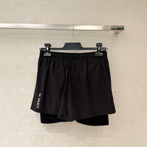 Loewe+On Collaboration Faux Two-Piece Sports Yoga Shorts